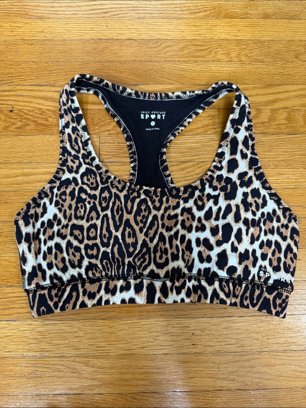 Juicy Couture Sport Leopard Print Sports Bra